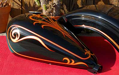 harley davidson gold leaf