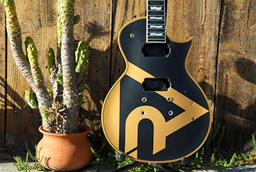custom paint guitar