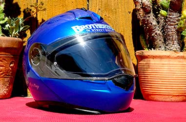 custom paiont helmet