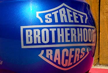custom paint motorcycle helmet