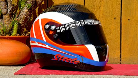 custom paint motorcycle racing helmet ProArtPaint