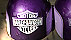 helmets Two Tone Purple with lettering