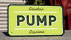 disney signs, gasoline pump