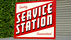 disney signs, service station